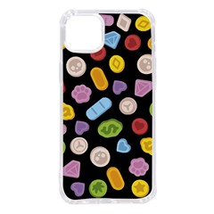 Ecstasy Pills Pattern Iphone 14 Plus Tpu Uv Print Case