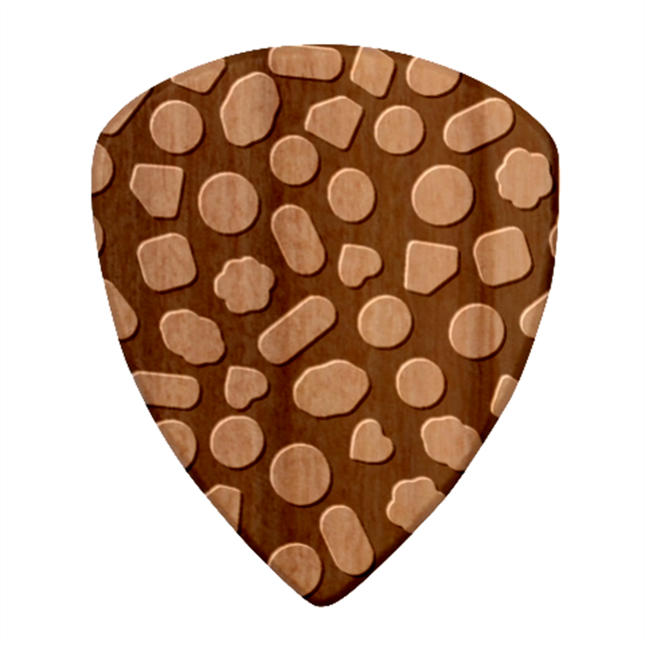 Ecstasy pills pattern Wood Guitar Pick (Set of 10)