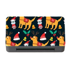 Funny Christmas Pattern Background Memory Card Reader With Cf