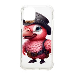 Kawaii Pink Parrot Pirate Iphone 11 Pro 5 8 Inch Tpu Uv Print Case by KawaiiArtStyle