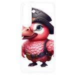 Kawaii Pink Parrot Pirate Samsung Galaxy S24 6.2 Inch TPU UV Case Front