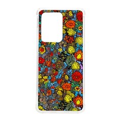 Mid Century Retro Floral 1970s 1960s Pattern 56 Samsung Galaxy S20 Ultra 6 9 Inch Tpu Uv Case