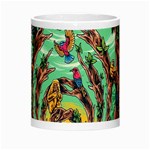 Monkey Tiger Bird Parrot Forest Jungle Style Morph Mug Center