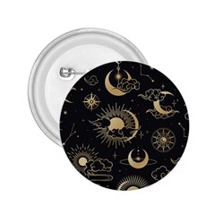 Asian Seamless Pattern With Clouds Moon Sun Stars Vector Collection Oriental Chinese Japanese Korean 2 25  Buttons by Grandong