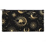 Asian Seamless Pattern With Clouds Moon Sun Stars Vector Collection Oriental Chinese Japanese Korean Pencil Cases Front