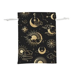 Asian Seamless Pattern With Clouds Moon Sun Stars Vector Collection Oriental Chinese Japanese Korean Lightweight Drawstring Pouch (s)