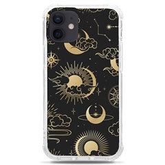 Asian Seamless Pattern With Clouds Moon Sun Stars Vector Collection Oriental Chinese Japanese Korean Iphone 12 Mini Tpu Uv Print Case	 by Grandong