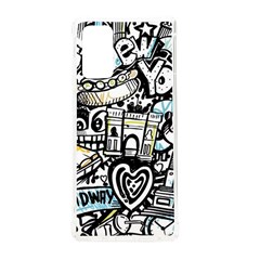 New York City Nyc Broadway Doodle Art Samsung Galaxy Note 20 Tpu Uv Case