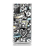 New York City Nyc Broadway Doodle Art Samsung Galaxy Note 20 TPU UV Case Front