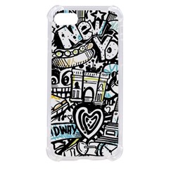 New York City Nyc Broadway Doodle Art Iphone Se by Grandong