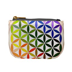 Mandala Rainbow Colorful Mini Coin Purse