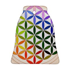 Mandala Rainbow Colorful Ornament (bell)