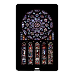 Chartres Cathedral Notre Dame De Paris Stained Glass Name Card Style Usb Flash Drive by Grandong