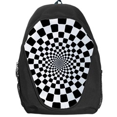 Geomtric Pattern Illusion Shapes Backpack Bag