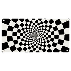 Geomtric Pattern Illusion Shapes Banner And Sign 4  X 2 