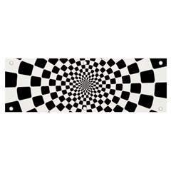 Geomtric Pattern Illusion Shapes Banner And Sign 6  X 2 