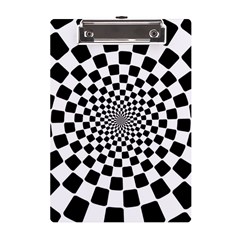 Geomtric Pattern Illusion Shapes A5 Acrylic Clipboard