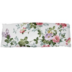 Floral Elements Peony Chinese Rose 21 x60  Body Pillow Case Dakimakura (two Sides)