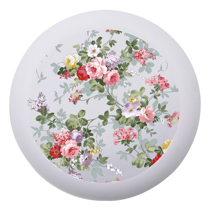 Floral Elements Peony Chinese Rose Dento Box with Mirror