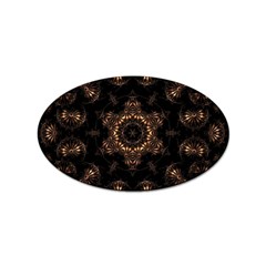 Bronze Age Mandala Sticker Oval (100 Pack)