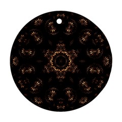 Bronze Age Mandala Round Ornament (two Sides)