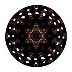 Bronze Age Mandala Ornament (round Filigree)