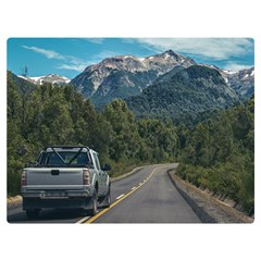 Forest Highway, Los Alerces National Park, Chubut Province, Argentina, Two Sides Premium Plush Fleece Blanket (baby Size)