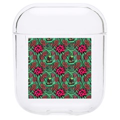 Retro 1880s Flowers Pattern 3 Hard Pc Airpods 1/2 Case by violetheavensky