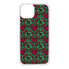 Retro 1880s Flowers Pattern 3 Iphone 14 Tpu Uv Print Case