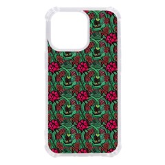 Retro 1880s Flowers Pattern 3 Iphone 13 Pro Tpu Uv Print Case