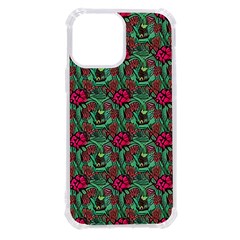 Retro 1880s Flowers Pattern 3 Iphone 13 Pro Max Tpu Uv Print Case by violetheavensky