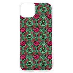 Retro 1880s Flowers Pattern 3 Iphone 15 Pro Tpu Uv Print Case by violetheavensky