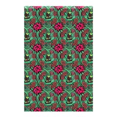 Retro 1880s Flowers Pattern 3 Shower Curtain 48  X 72  (small) 