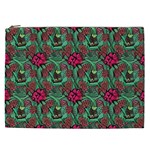 Retro 1880s Flowers Pattern 3 Cosmetic Bag (XXL) Front