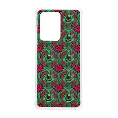 Retro 1880s Flowers Pattern 3 Samsung Galaxy S20 Ultra 6 9 Inch Tpu Uv Case by violetheavensky