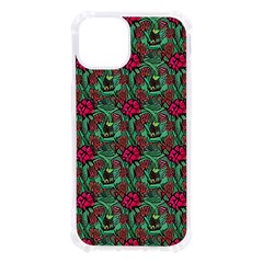 Retro 1880s Flowers Pattern 3 Iphone 13 Tpu Uv Print Case by violetheavensky