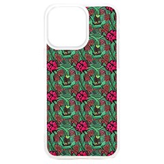 Retro 1880s Flowers Pattern 3 Iphone 15 Plus Tpu Uv Print Case by violetheavensky