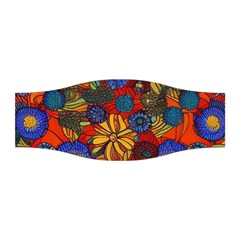 Mid Century Retro Floral 1970s 1960s Pattern 69 Stretchable Headband