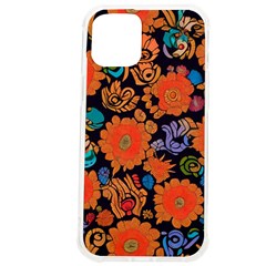 Mid Century Retro Floral 1970s 1960s Pattern 49 Iphone 12 Pro Max Tpu Uv Print Case