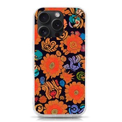 Mid Century Retro Floral 1970s 1960s Pattern 49 Iphone 15 Pro Tpu Uv Print Case by violetheavensky