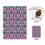 Retro 1880s Flowers Pattern 22 Playing Cards Single Design (Rectangle) Back