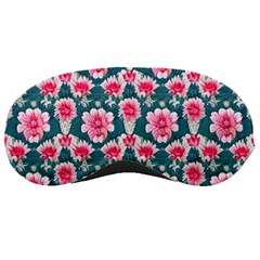 Retro 1880s Flowers Pattern 22 Sleep Mask