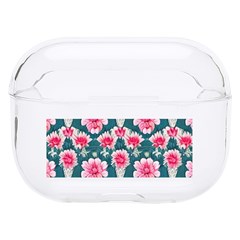 Retro 1880s Flowers Pattern 22 Hard Pc Airpods Pro Case by violetheavensky