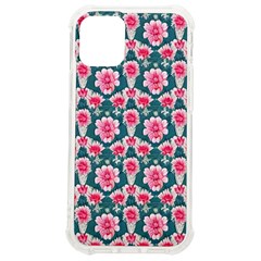 Retro 1880s Flowers Pattern 22 Iphone 12 Mini Tpu Uv Print Case	 by violetheavensky