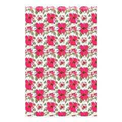 Retro 1880s Flowers Pattern 14 Shower Curtain 48  X 72  (small)  by violetheavensky