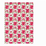 Retro 1880s Flowers Pattern 14 Large Garden Flag (Two Sides) Front