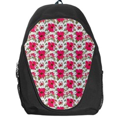 Retro 1880s Flowers Pattern 14 Backpack Bag