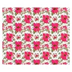 Retro 1880s Flowers Pattern 14 Two Sides Premium Plush Fleece Blanket (Kids Size) 50 x40  Blanket Back