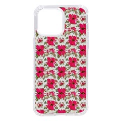 Retro 1880s Flowers Pattern 14 Iphone 14 Pro Max Tpu Uv Print Case by violetheavensky