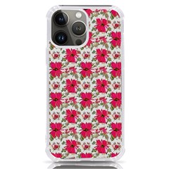 Retro 1880s Flowers Pattern 14 Iphone 13 Pro Max Tpu Uv Print Case by violetheavensky